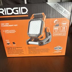 RIDGID Flood Light Kit(battery & Charger Included)