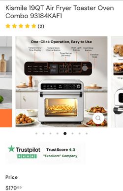 Toaster air fryer