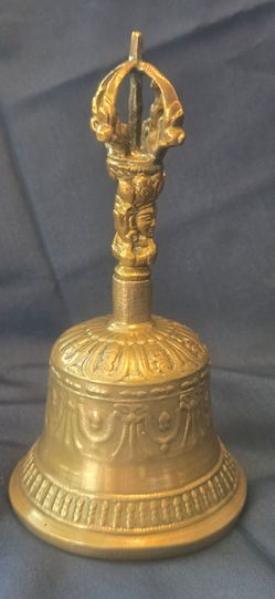 Brass Tibetan Buddhist Ritual Bell