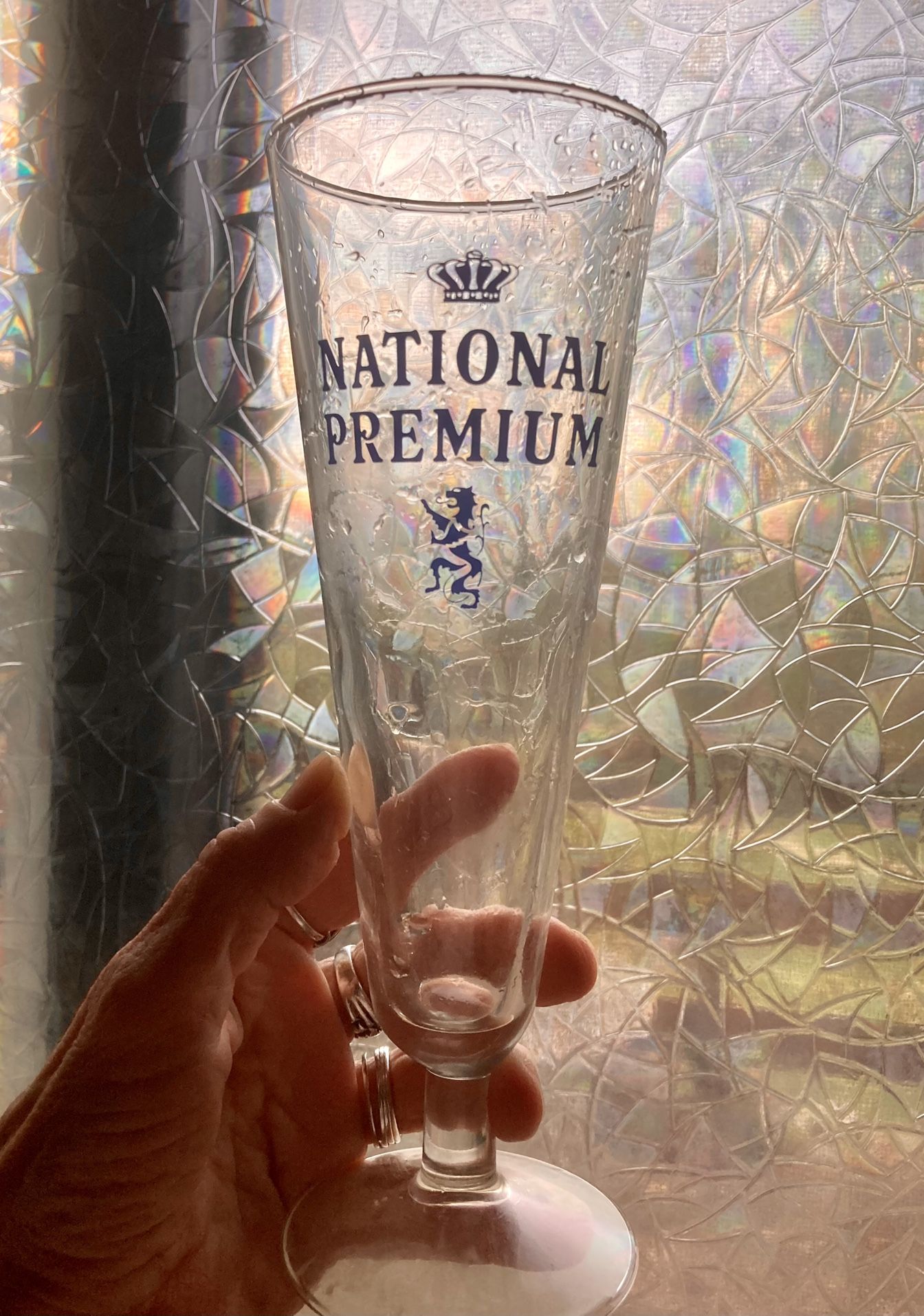 National Premium Beer/Natty Boh, Baltimore MD Rare 10 oz Pilsner Beer Glasses