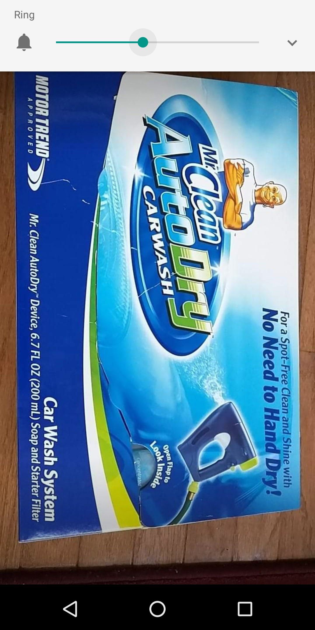 Mr.Clean Autodry car wash system