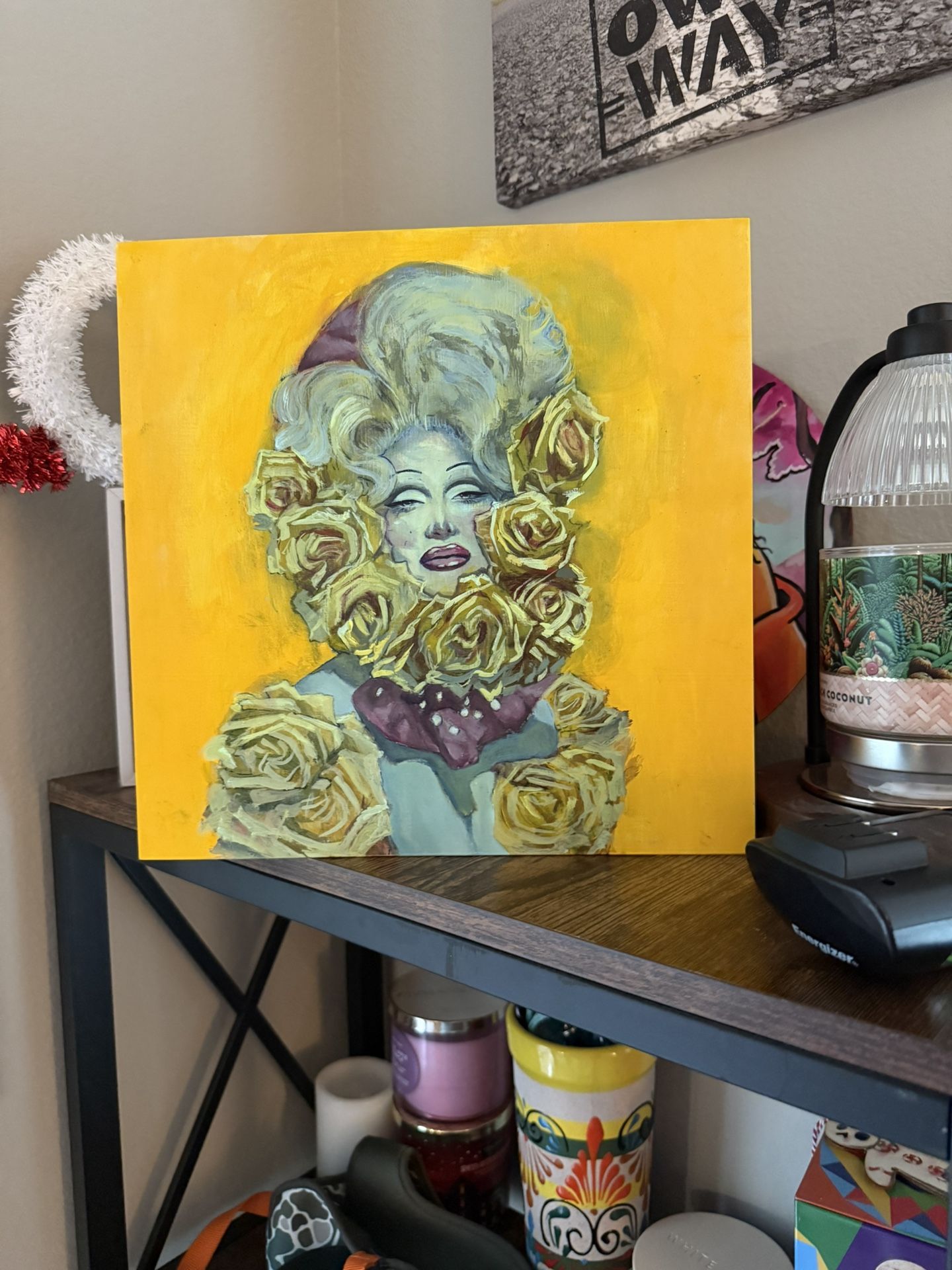 Floral Queen Original Painting