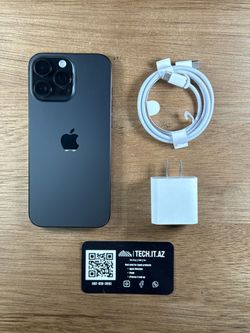📱 iPhone 16 Pro Max | 512GB | Black Titanium | Unlocked (Any Carrier)