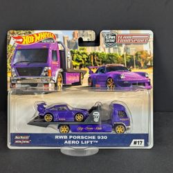 Hot Wheels Team Transport RWB Porsche 930 RARE