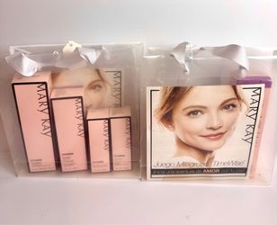 2 Full Set Sz Mary Kay Timewise 8pc Skin CARE Combination to oily & Dry to oily