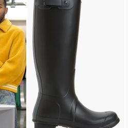 Original Tall Hunter Rain Boot And Sock Insert