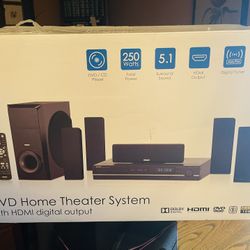 RCA RTD317W 5.1 Channel 250 Watt Dolby Digital SurroundSound Home Theater System
