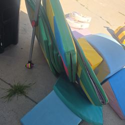 Toddler mats and climbing blocks