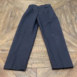 Kids Navy Blue School Uniform Pants Size 8