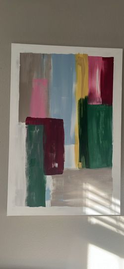 Hand painted acrylic paintings