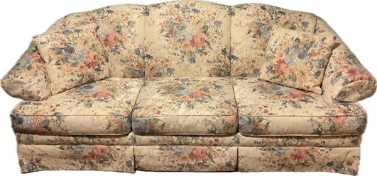 Vintage 1993 Floral Fullsize Couch