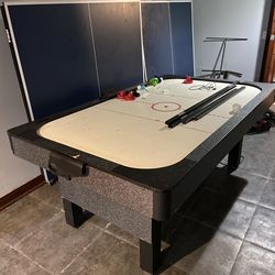 Air hockey table