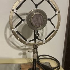 Customized Vintage Amplion Dynamic Ring Microphone REVAMP MOD...PLZ READ!!!