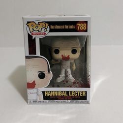 Funko Pop Movies: Silence of The Lambs 788 Hannibal Bloody *SLIGHT BOX DAMAGE*
