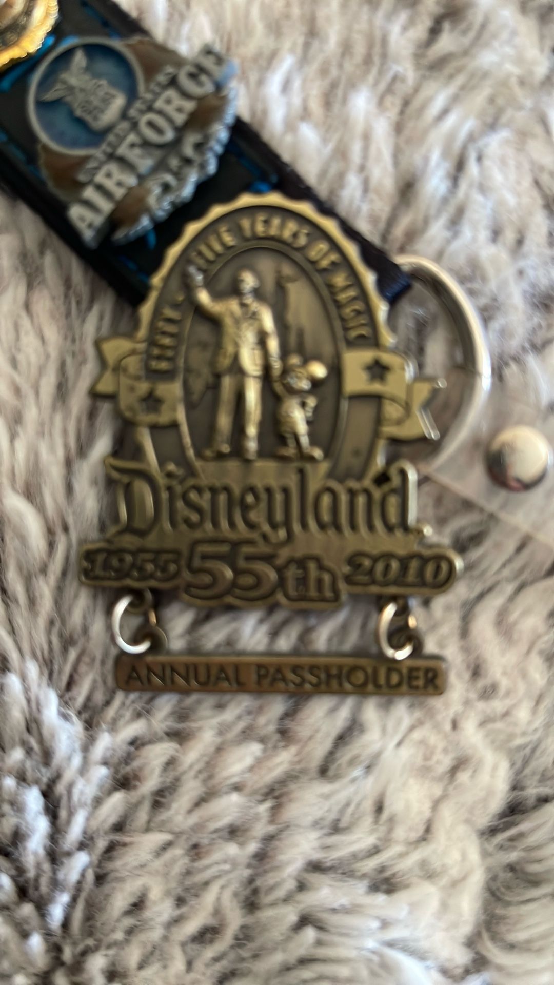 Disney Pin 55th Anniversary