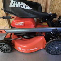 Brand New Echo Self Propelled Mower And Chainsaw