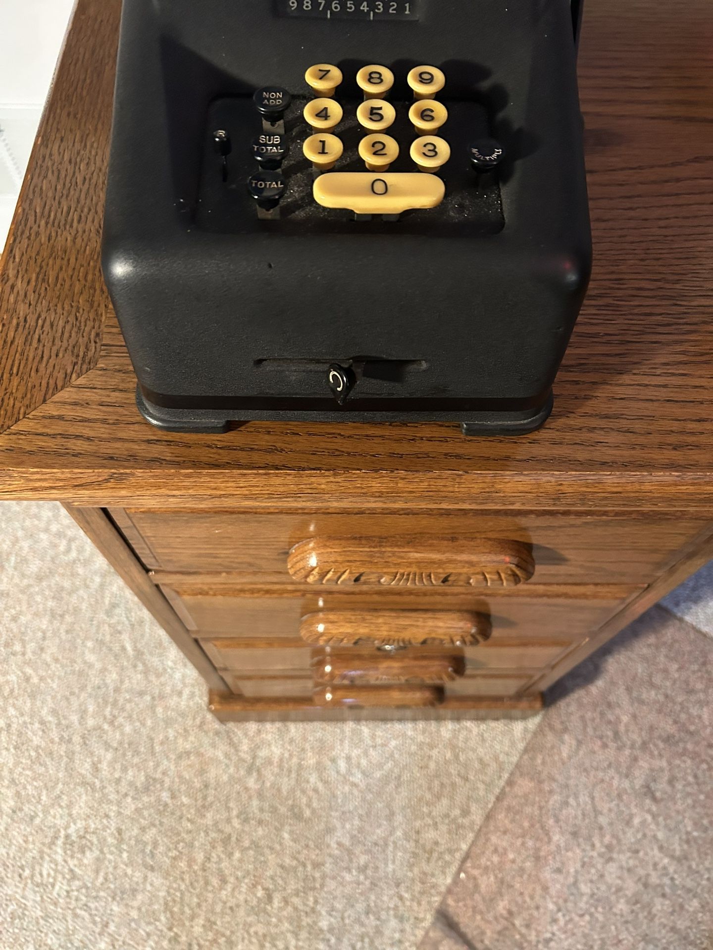 Vintage Remington Rand Adding Machine