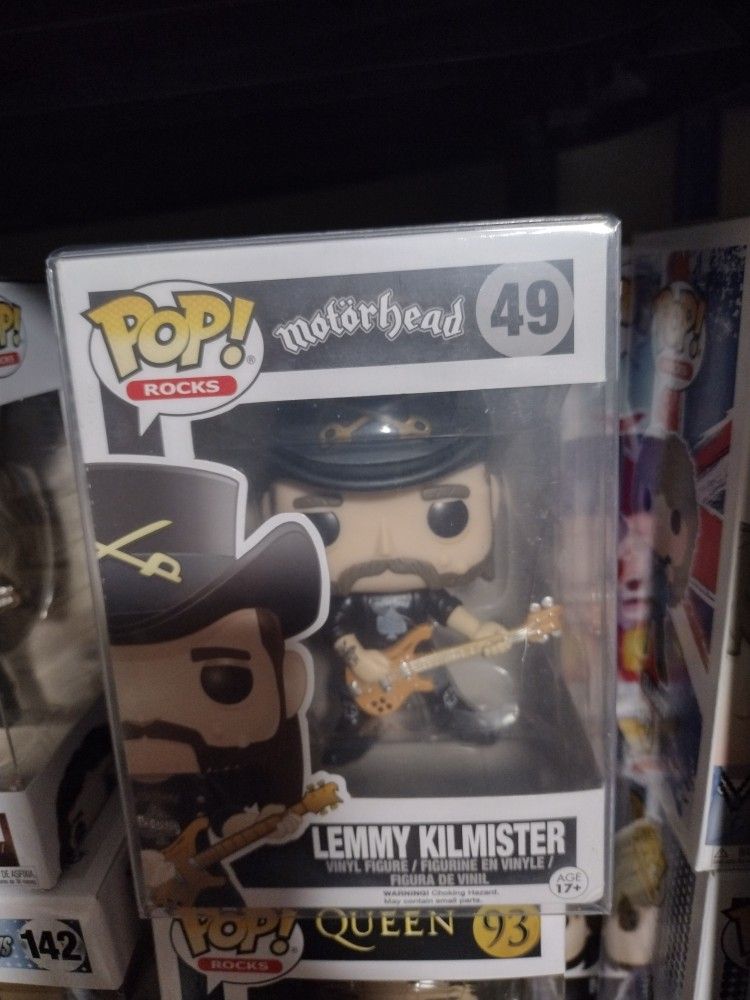 Brand New Motorhead Lemmy Kilmister #49 With Protector Case..