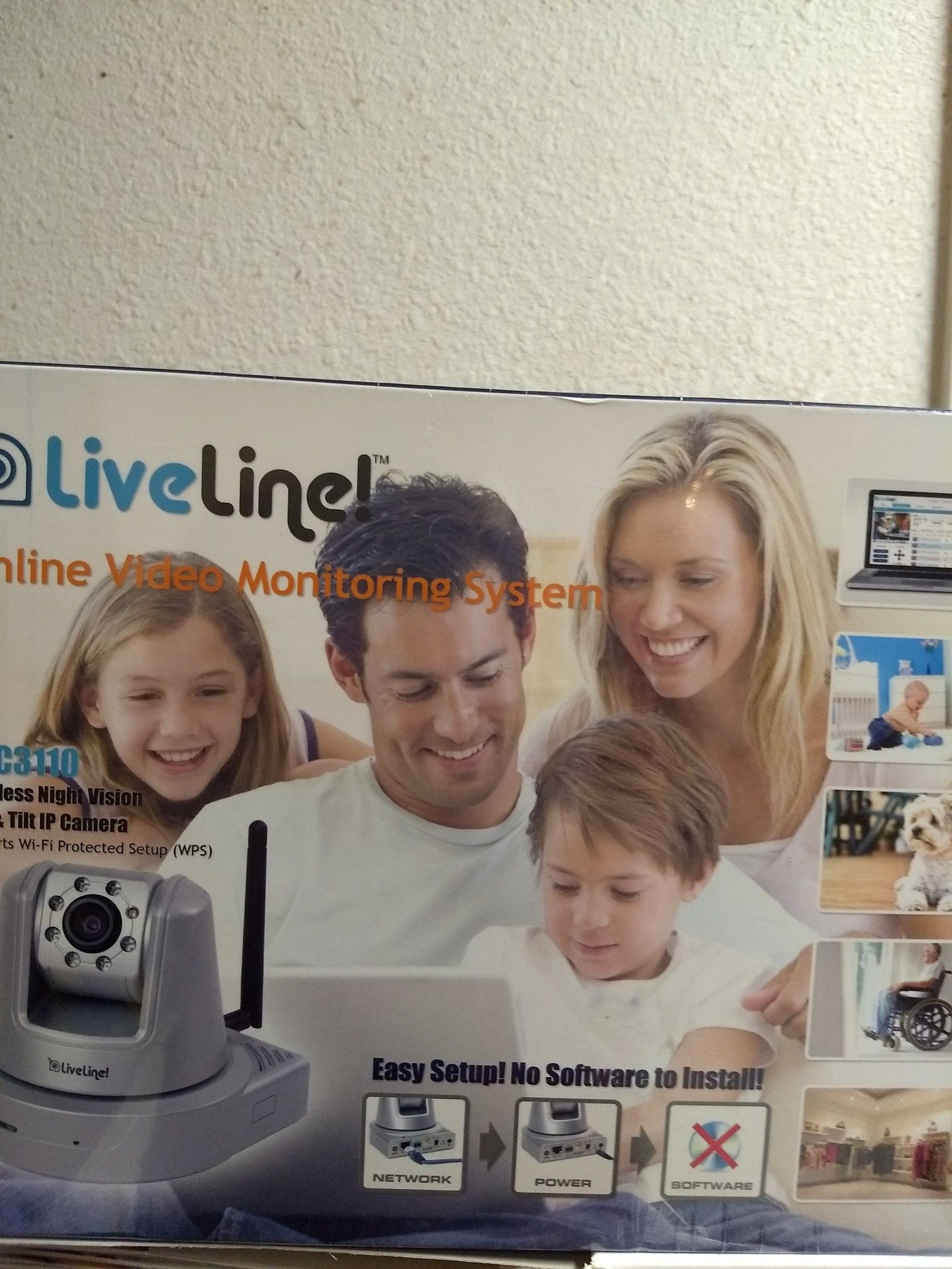 Live line system..online video Monitoring system