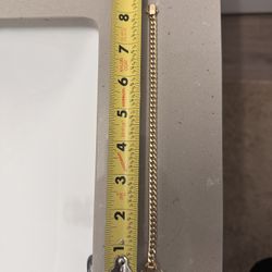 Solid Gold Cuban Bracelet 