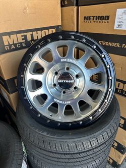 Back in stock !! 709 Method Wheels in 17” Rim 6 Lug