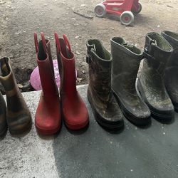 Rain Boots $5 