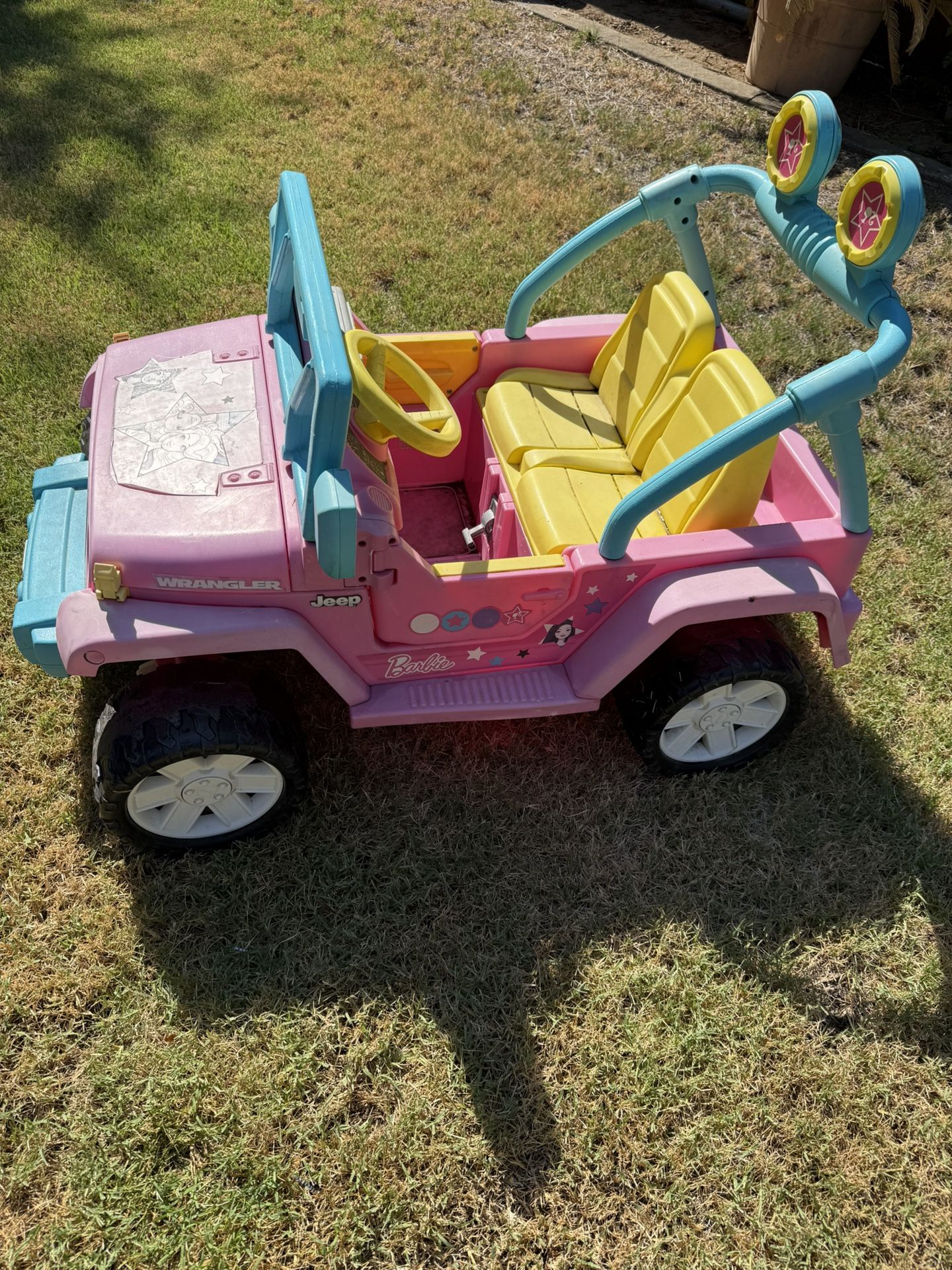 Kids Barbie Jeep 