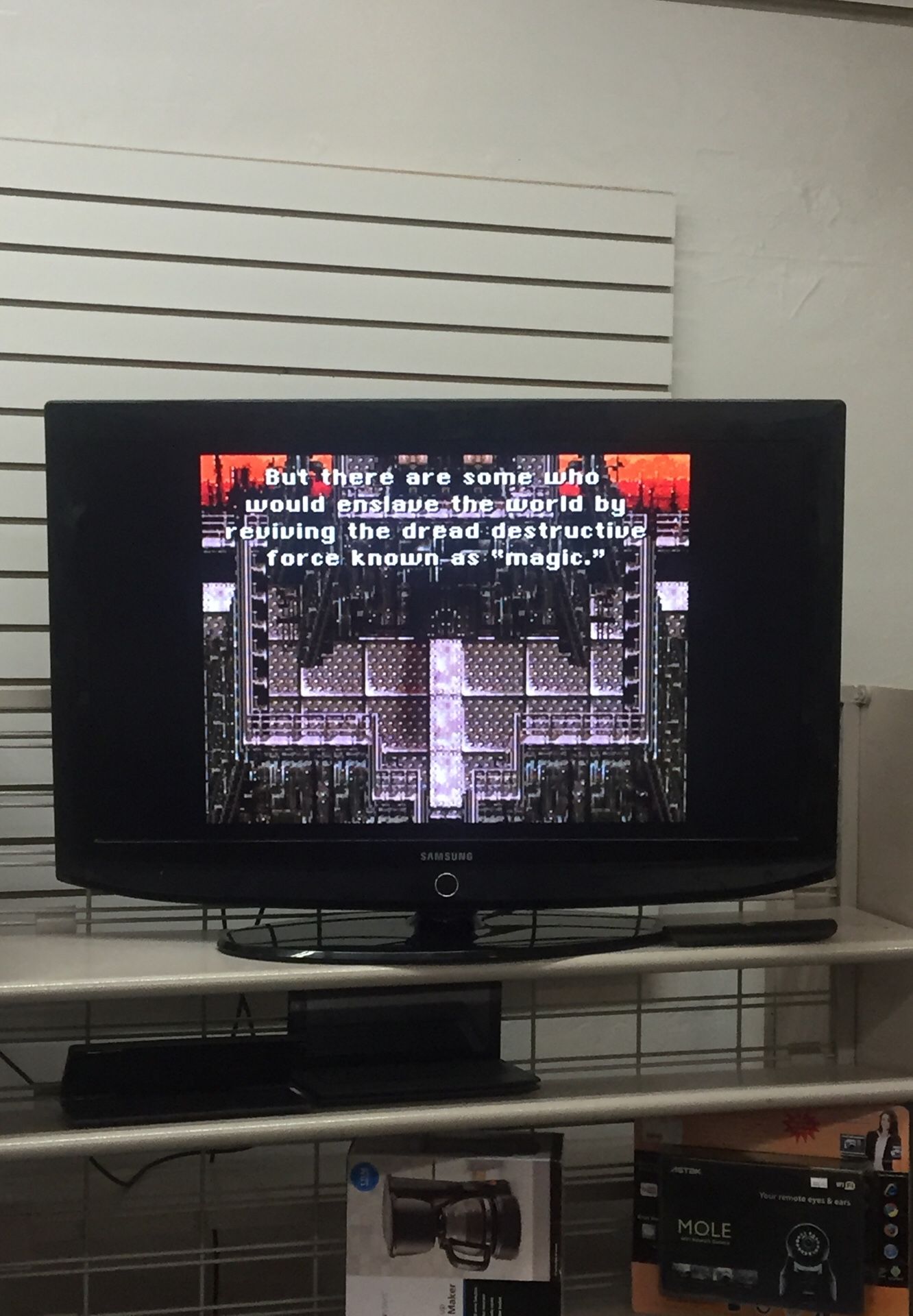Used Samsung 40”. Led.