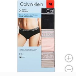 Calvin Klein Ladies Hipster 3pack