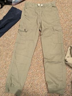 Green boys khakis