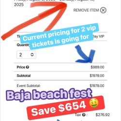 Baja Beach Fest Tickets