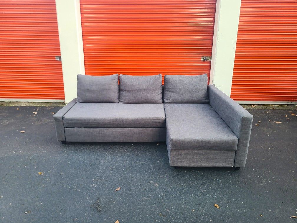 Grey Sectional Couch - Free Delivery