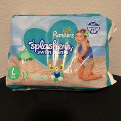 Pampers Splashers Large - 17 Count