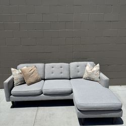 West Elm “Drake” Reversible Sectional - WE DELIVER 🚚✅