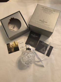 Waterford Crystal Times Square Collectible Ornament