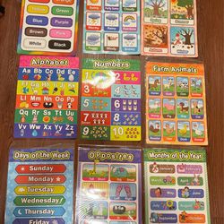 (9) Preschool posters