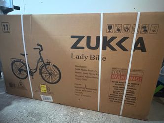 Zukka Lady Bike 26” Cream Yellow