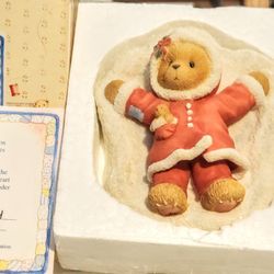 Cherished Teddies Carol "ANGEL SNOW HOW TO FLY"