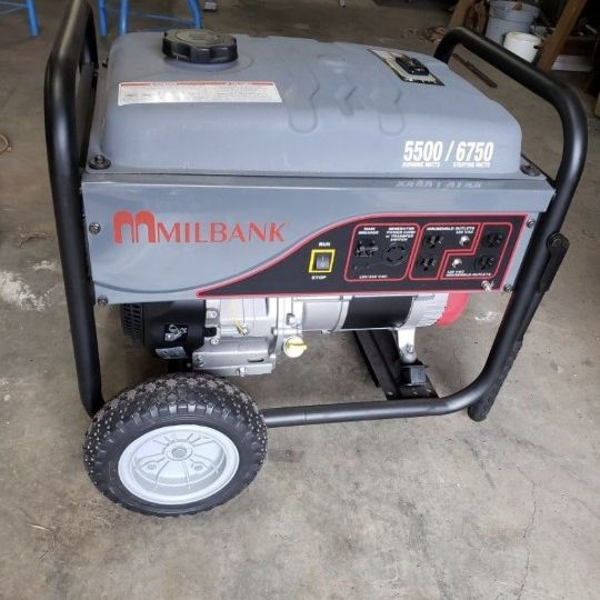 Milbank Generator 5500/6750 for Sale in Houston, TX OfferUp