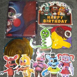 Five Nights At Freddy's Party Supplies 