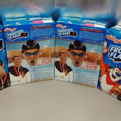 *RARE*MICHAEL PHELPS 2008 OLYMPICS CEREAL BOXES!