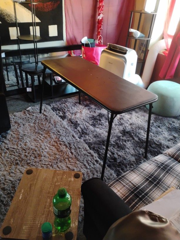 Foldable Black Table For Free Come Get It Free
