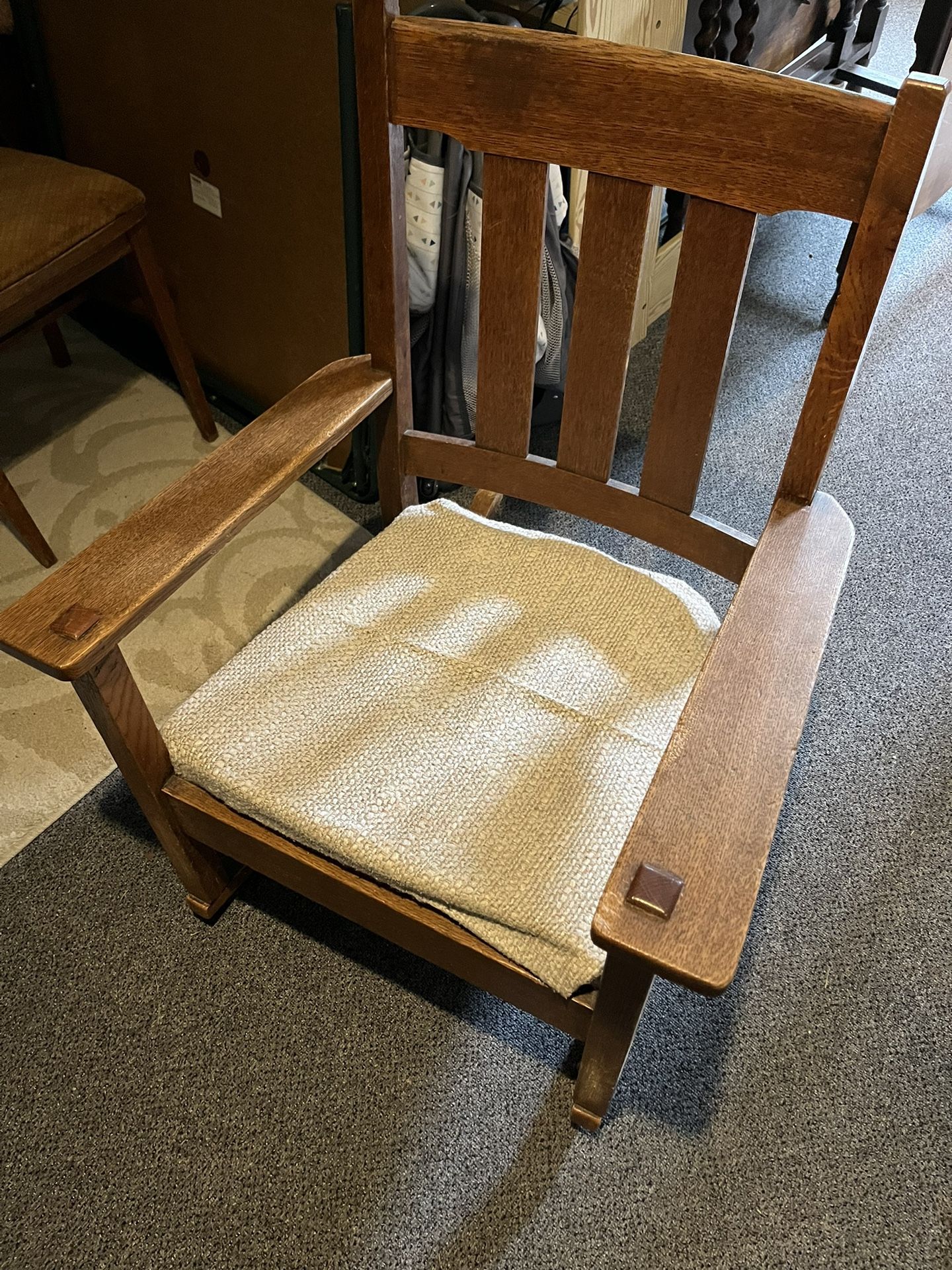 Vintage Stickley Rocking Chair