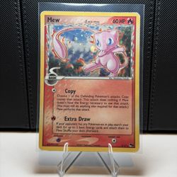 Pokemon Mew Delta Species 3/17 Inverted Error Card
