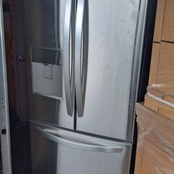 Lg Refrigerator Stainless Steel (New)