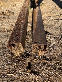 4x4 metal poles
