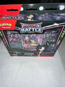 Pokémon TCG Marnie Rival Battle Deck & Japanese Marnie ex Starter Deck