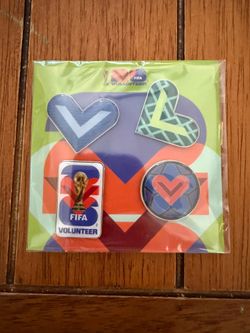 Official FIFA World Cup 2026 Volunteer Pin Set – New & Sealed