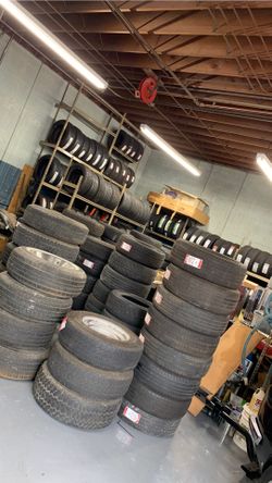 NEW AND USED TIRES
