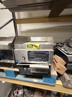 Commercial Gas Griddle – Edgeware – Stainless Steel